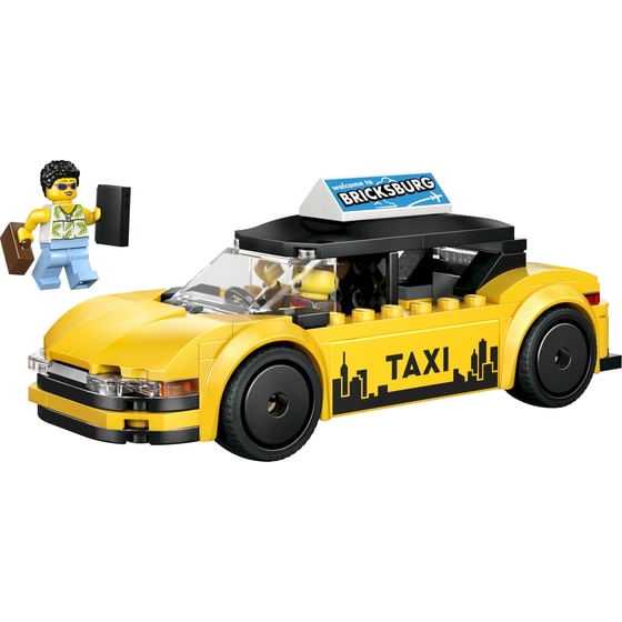 LEGO® City Yellow Taxi (60487) image 1