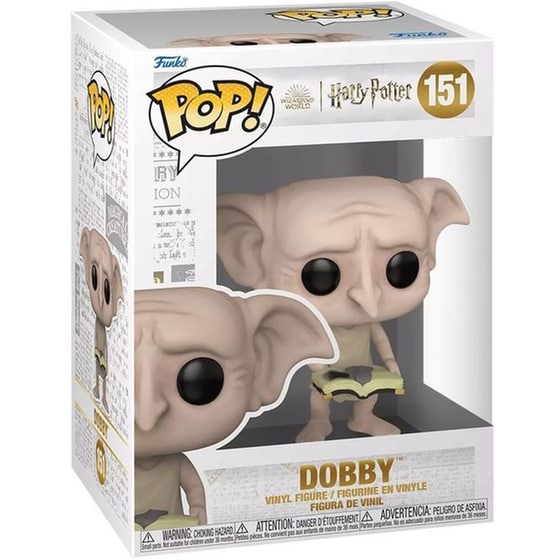 Funko Pop! Deluxe - Harry Potter - Chamber of Secrets Anniversary 20th – Dobby with book #151 image 1