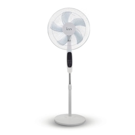 IZZY IZ-9042 Ανεμιστήρας Δαπέδου 70W 40cm με Τηλεχειριστήριο