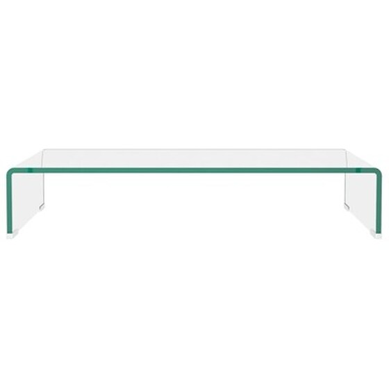 Vidaxl Βάση Τηλεόρασης/Οθόνης Γυάλινη 70x30x13 cm - Διάφανη image 3