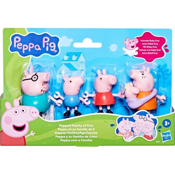 Φιγούρες Peppa Pig Family of Five (G0506) image 0