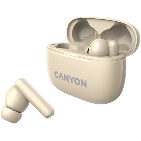 Ακουστικά Bluetooth Canyon OnGo 10 - Μπεζ image 4