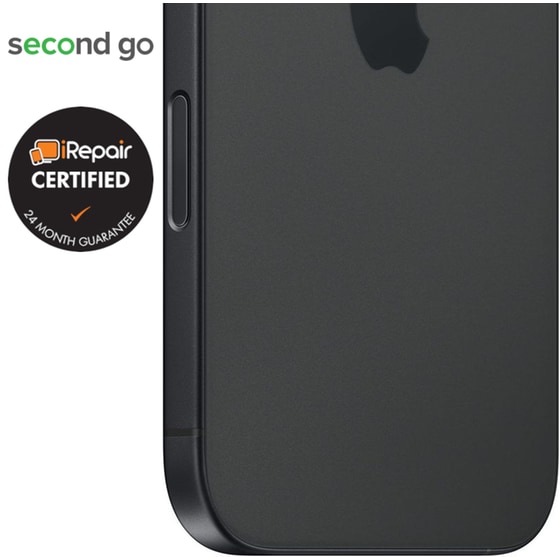 Μεταχειρισμένο Apple iPhone 16 128GB Black second go Certified by iRepair image 5