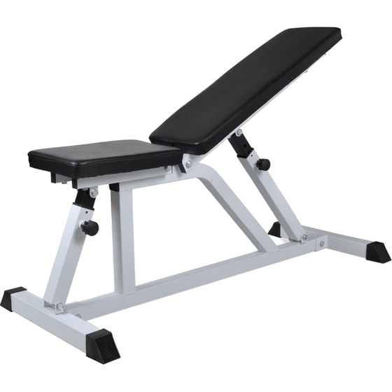 Σετ Ρυθμιζόμενος Πάγκος Γυμναστικής VidaXL 60.5kg - Μαύρος image 5