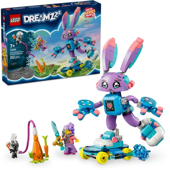 LEGO® DreamZzz Izzie and Bunchurro the Gaming Bunny (71490) image 4