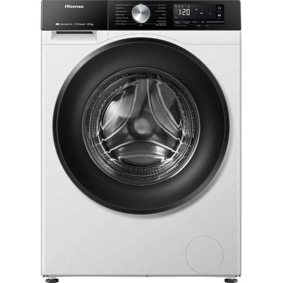 HISENSE WD3S8043BW3 8kg/5kg 1.400 Στροφές με WiFi Λευκό Πλυντήριο Στεγνωτήριο image 3