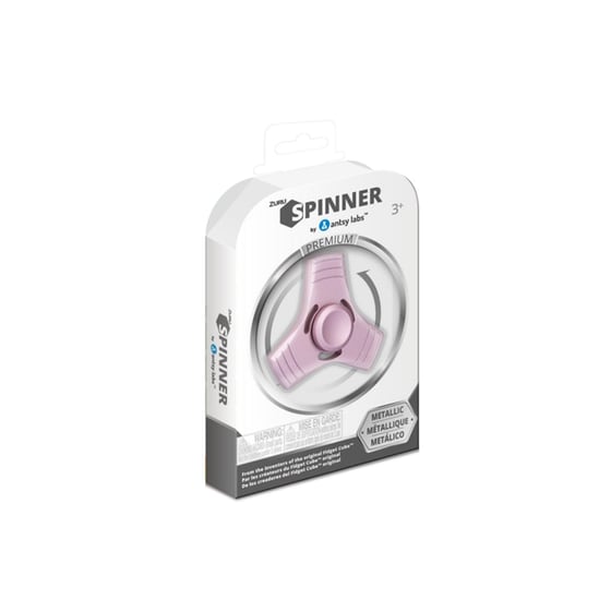 Fidget Spinner Metallic Pink Triangle By Antsy Labs image 1