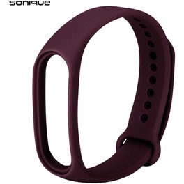 Λουράκι Sonique Color για Xiaomi Mi Smart Band 5/Mi Smart Band 6 - Μπορντό
