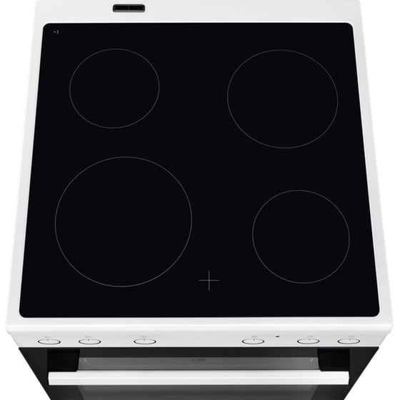 ELECTROLUX LKR62000BW 73 Lt Λευκό Ηλεκτρική Κουζίνα Κεραμική image 3