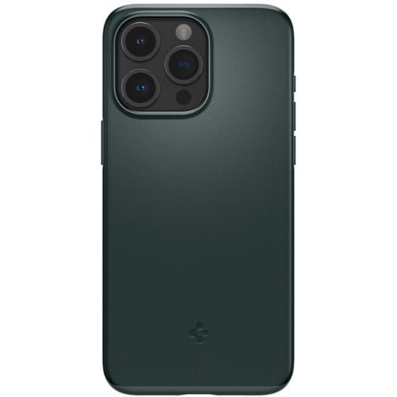 Θήκη Apple iPhone 15 Pro Max - Spigen Thin Fit - Abyss Green image 2