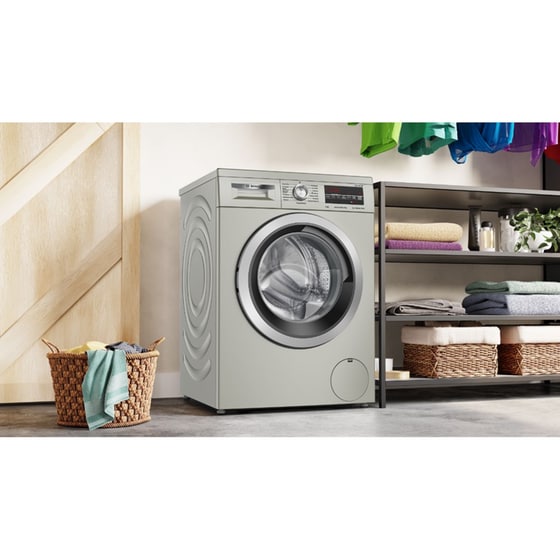 BOSCH WUU28TX2GR 9 kg 1.400 Στροφές Inox Πλυντήριο Ρούχων image 3