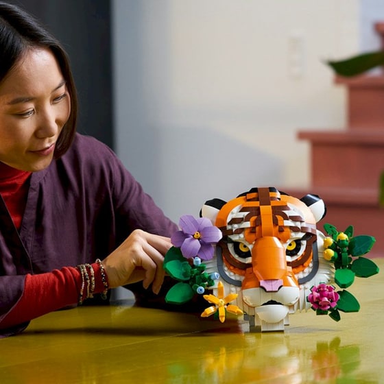 LEGO® Art The Fauna Collection - Tiger (31217) image 4
