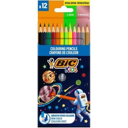 Ξυλομπογιές Bic Cosmo Kids 12 Τεμάχια