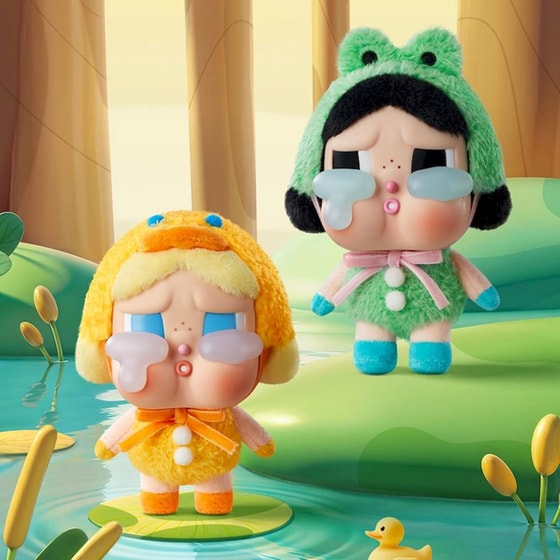 Λούτρινο Μπρελόκ Pop Mart Crybaby Crying Again Series Blind Box image 4