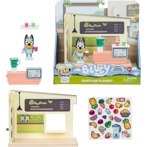Σετ Παιχνιδιού Bluey Juice Bar με Φιγούρα & Μπλέντερ image 0