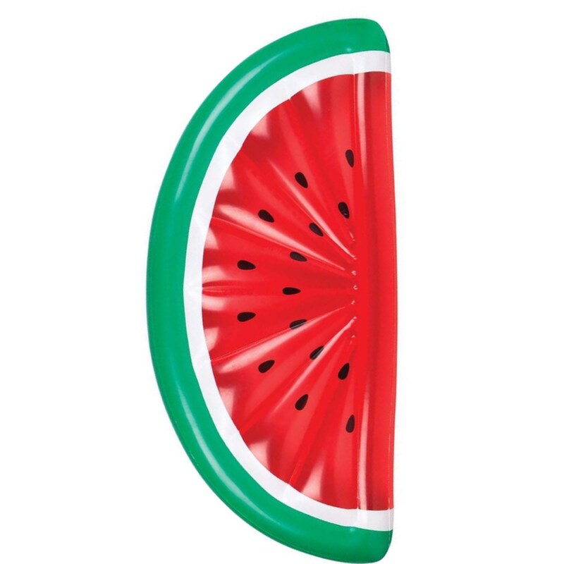 OEM Στρώμα Θαλάσσης Καρπούζι 180 cm - Κόκκινο/Πράσινο