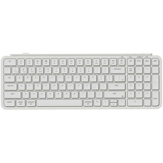 Keychron B2 Pro Ultra-Slim Ασύρματο Bluetooth Πληκτρολόγιο - Ivory White (US) image 0