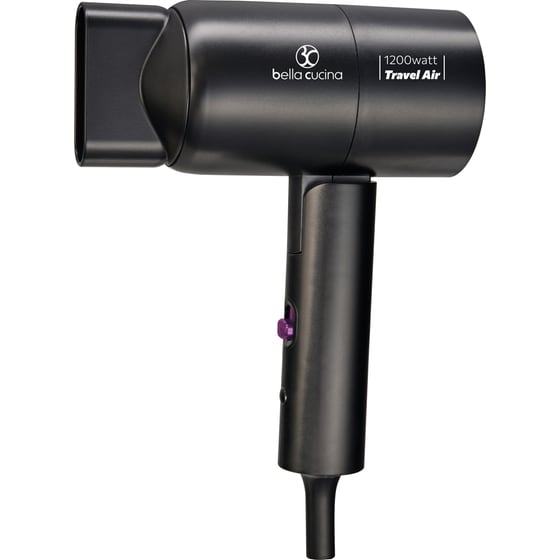 BELLA CUCINA BC6012 Σεσουάρ Μαλλιών 1200 W Μαύρο image 0