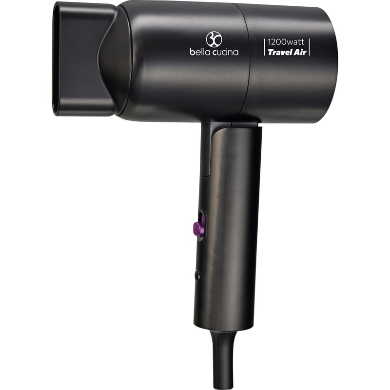 BELLA CUCINA BC6012 Σεσουάρ Μαλλιών 1200 W Μαύρο