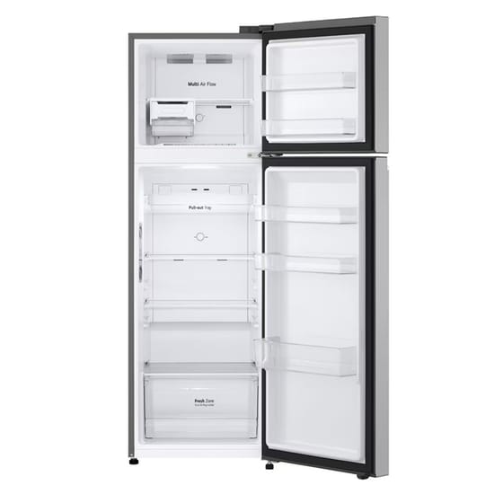 LG GTBV20PYGKD Total No Frost 266 Lt Ασημί Δίπορτο Ψυγείο image 4
