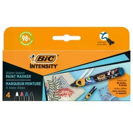 Μαρκαδόροι Σχεδίου BIC Paint Marker Mixed (4 Τεμάχια)