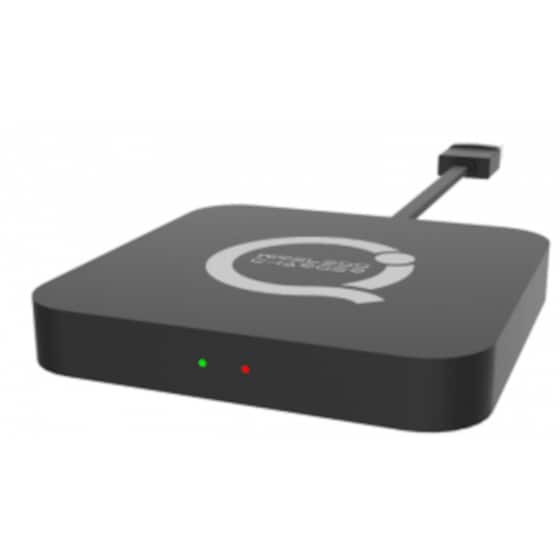 Ασύρματος Φορτιστής Oem f1-blk Mini Qi 1A Micro Usb  - Black image 1
