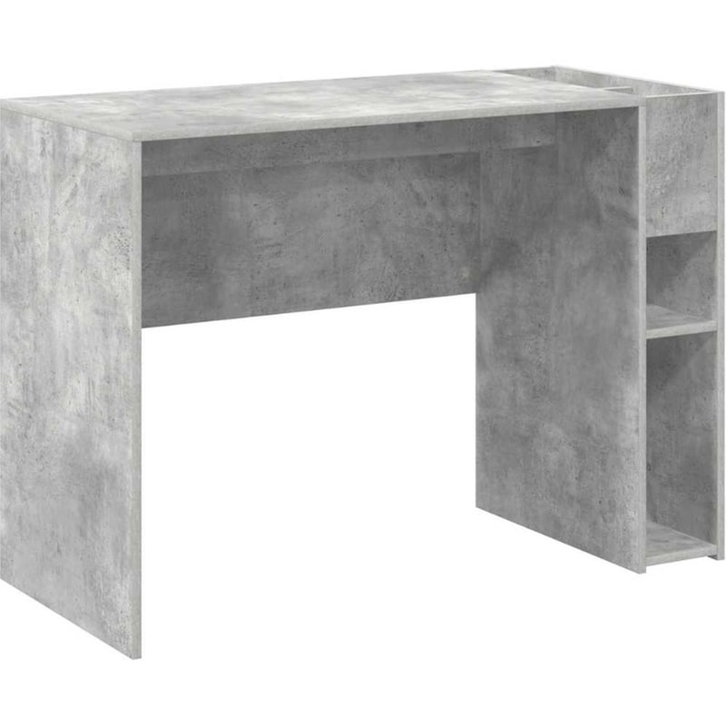 Γραφείο VidaXL από Επεξεργασμένο Ξύλο 109x50x78 cm - Γκρι Σκυροδέματος