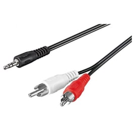 Καλώδιο Ήχου Ewent EW-220102-015-N-P  1x3.5mm σε 2xRCA - 1.5 m