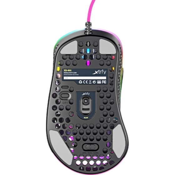XTRFY XG M4 RGB Gaming Ενσύρματο Ποντίκι - Ροζ image 5