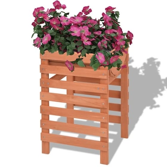 Vidaxl Ζαρντινιέρα 38 X 36 X 60 Εκ. Ξύλινη image 1