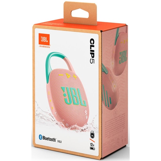 JBL Clip 5 Φορητό Ηχείο 7W - Ροζ image 6