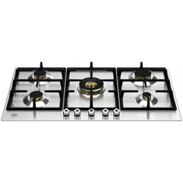 BERTAZZONI P905CPROX (GPL) 89 cm Inox Εστία Υγραερίου Αυτόνομη
