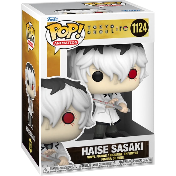Funko Pop! Animation - Tokyo Ghoul: Re - Haise Sasaki #1124 image 1