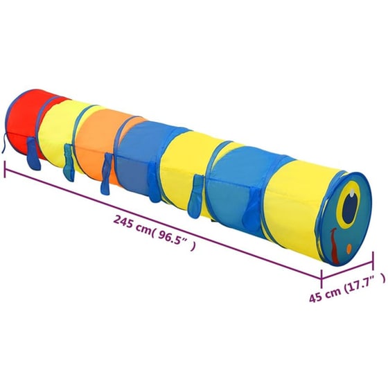 Vidaxl Παιδικό Τούνελ 45 x 245 εκ. Πολύχρωμη image 7