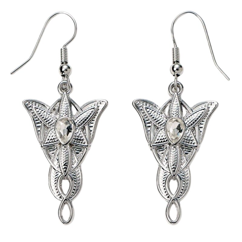 Σκουλαρίκια The Carat Shop Ltd The Lord Of The Rings Evenstar Drop - Ασημί