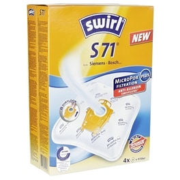 SWIRL S 71 MP PLUS AIRSPACE Σακούλες για Ηλεκτρική Σκούπα