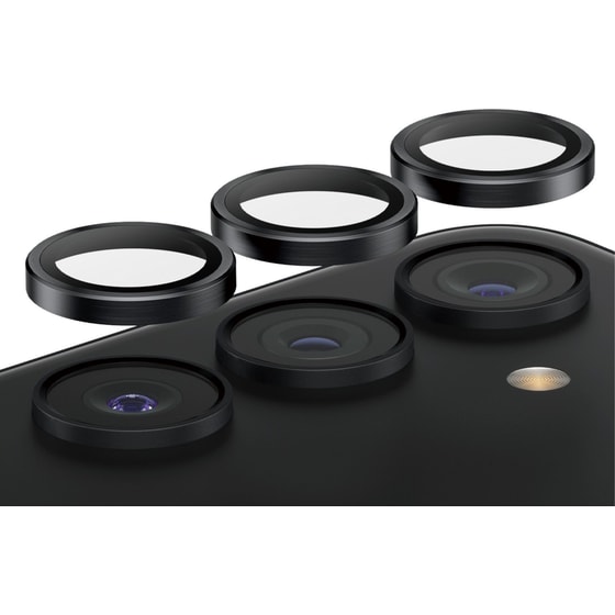 Προστατευτικό κάμερων Samsung Galaxy S24 - PanzerGlass Hoops Black Anti-Scratch image 2
