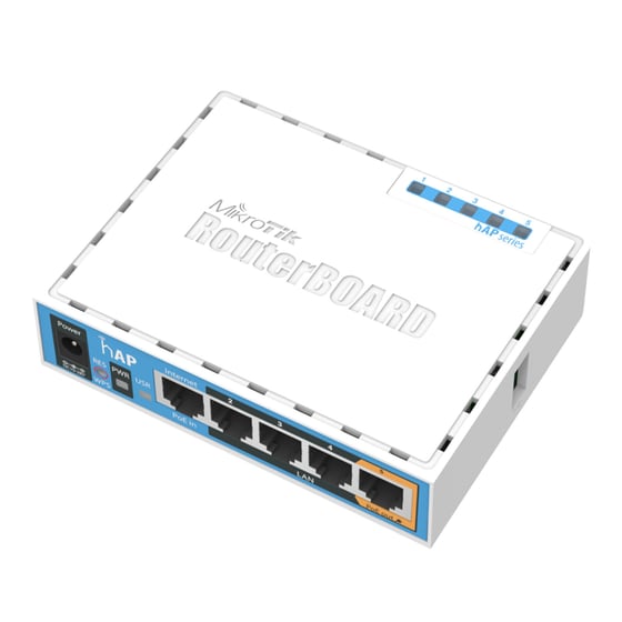 Mikrotik RB951UI-2ND hAP PoE Ενσύρματο Router με 3 Θύρες Ethernet image 1