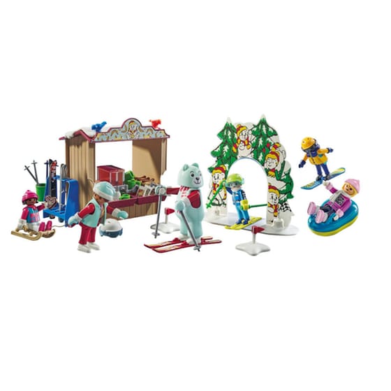 PLAYMOBIL® My Life Διασκέδαση στο Χιονοδρομικό Κέντρο (71453) image 1
