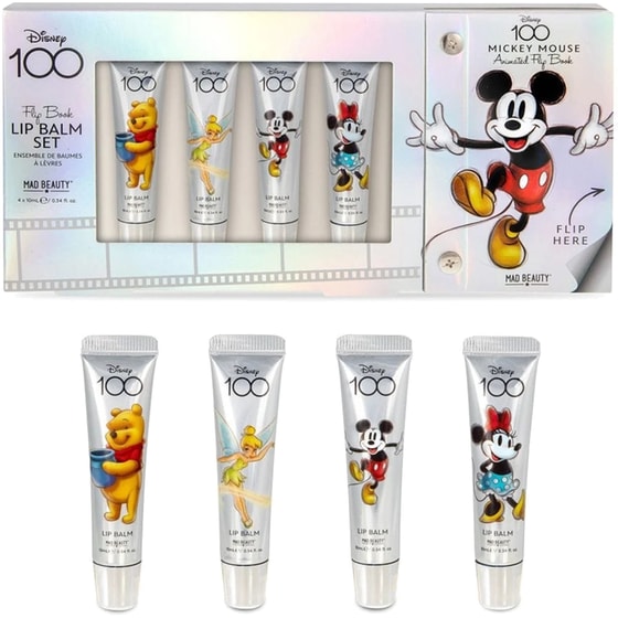Ενυδατικό Χειλιών Mad Beauty Disney 100 Years Of Wonder Σετ 4 Τμχ image 0