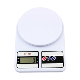 ARIA TRADE 1g/5kg Λευκή Ψηφιακή Ζυγαριά Κουζίνας
