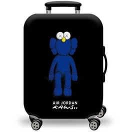Κάλυμμα Βαλίτσας Amber Large Blue Kaws