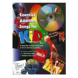 Essential Audition Songs For Kids - Cd