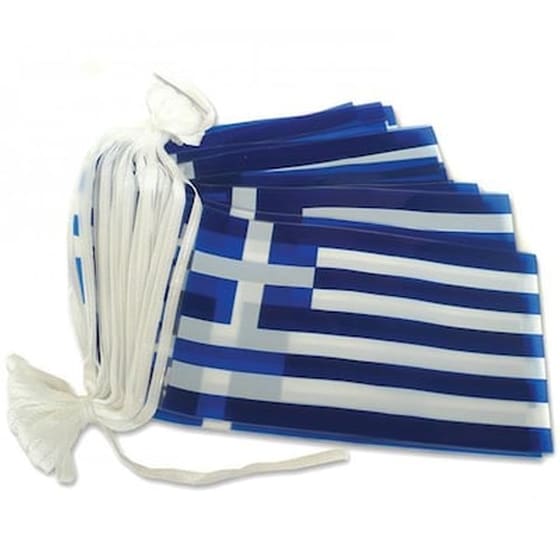 Ελληνική Σημαία Γιρλάντα 6μ. image 0
