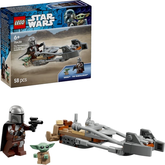 LEGO® Star Wars The Mandalorian & Grogu's Speeder Bike™ (75436) image 2