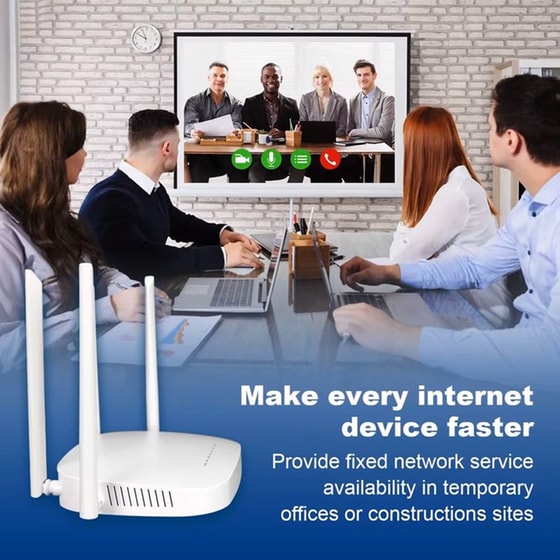 Suncomm Router 4g Lte G4304k, 300mbps Wi-fi, 100mbps Lan image 3
