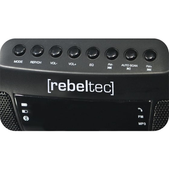 Φορητό Ηχείο Rebeltec Soundbox 390 20 W - Μαύρο image 4