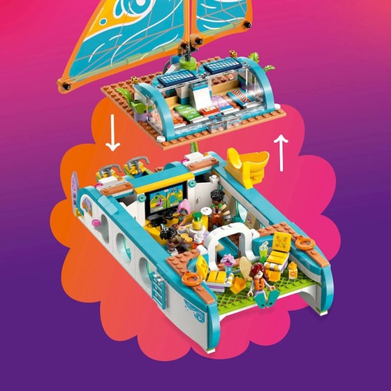 LEGO® Friends Ταξιδιωτική Περιπέτεια με Σκάφος (42664) image 2