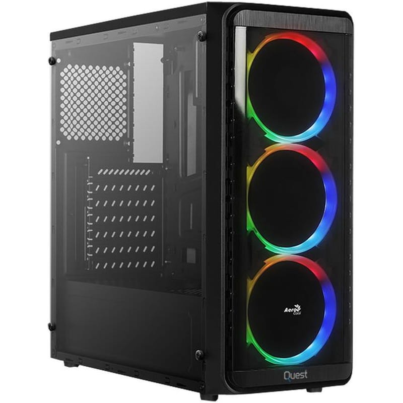 QUEST Desktop QUEST Play (Ryzen 5 - 5600G/16GB/500GB SSD/Radeon Graphics/Win11Home)