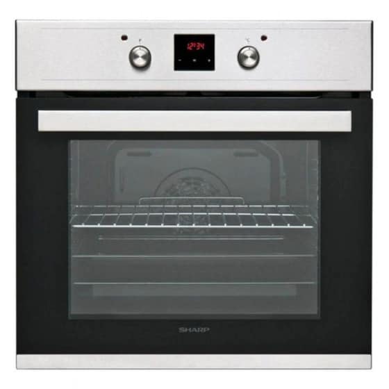 Εντοιχιζόμενο Σετ Φούρνος και Εστία SHARP KA-60D22IM1 & KH-6I45FT00 Inox image 3